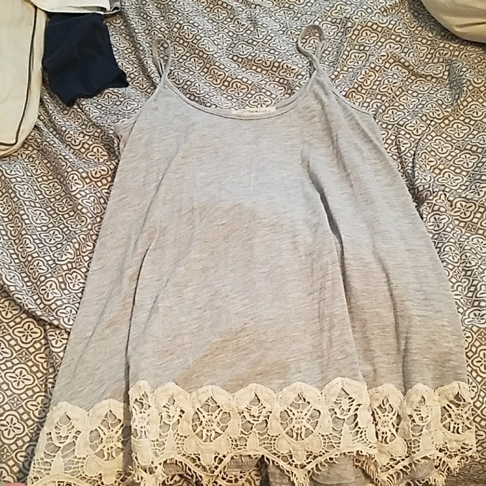 Gray tank top